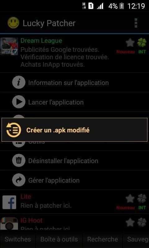 Lucky patcher screenshot 2