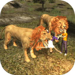 Lion Attack 3D Simulator иконка