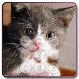 Cat Lock Screen Background иконка