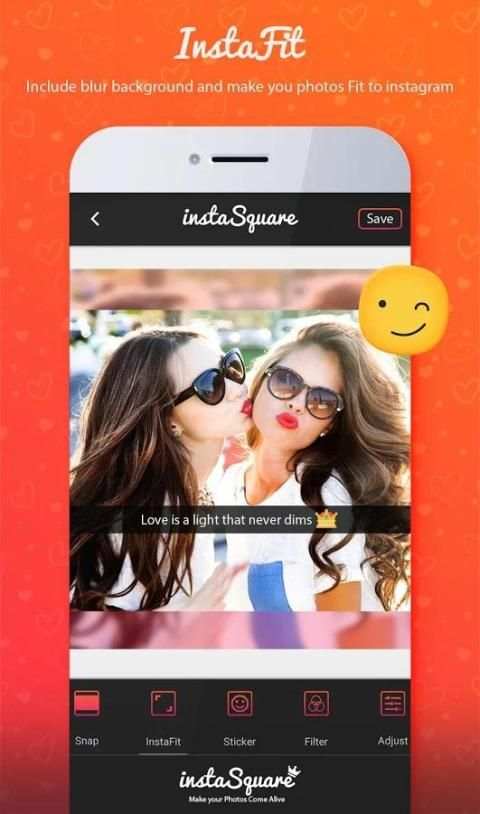 SquareFit - insta Photo Editor-Beauty Photo Effect screenshot 6