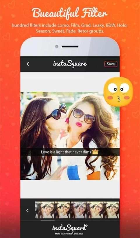 SquareFit - insta Photo Editor-Beauty Photo Effect screenshot 4