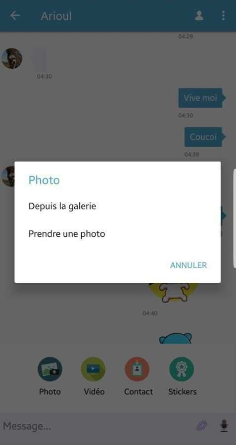 Azul Messenger screenshot 1