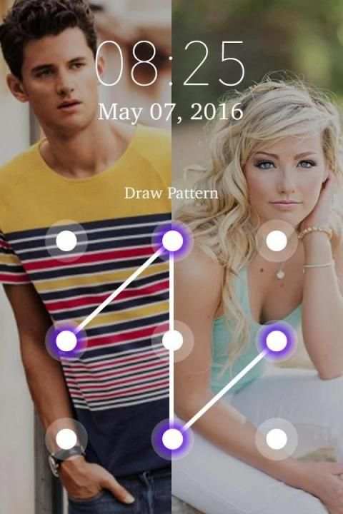Couple Photo Lock Screen स्क्रीनशॉट 3
