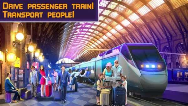Passenger Train Driving screenshot 5