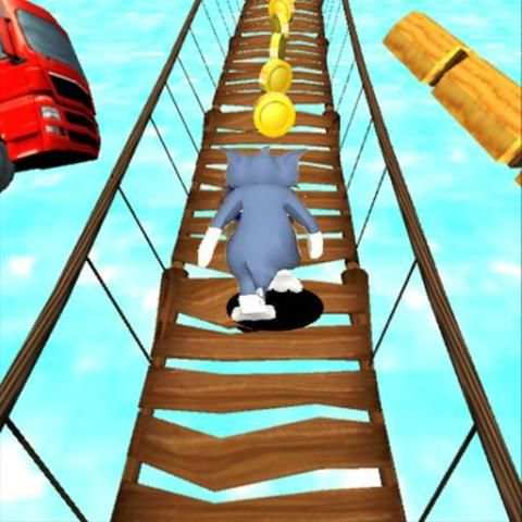 Subway Tom Dash Running Jerry Jungle Clash скриншот 1