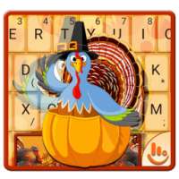 Thanksgiving Thanks Keyboard Theme on 9Apps