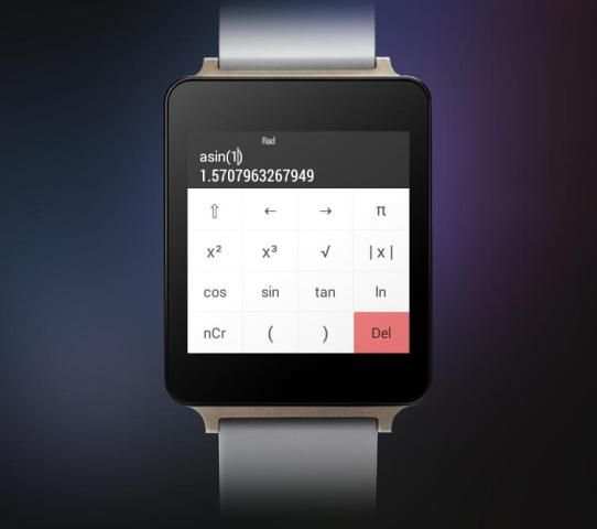 Calc Wear (Android Wear) screenshot 4