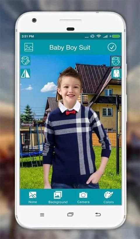 Baby Boy Photo Suit Editor स्क्रीनशॉट 3