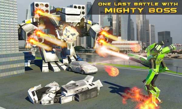 Futuristic Robot Car Wars 2017 screenshot 15