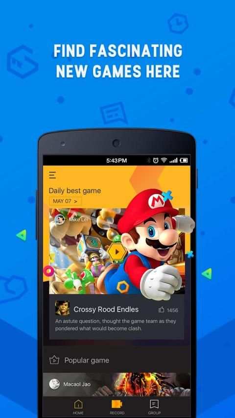TicTac-game videos & recorder screenshot 6