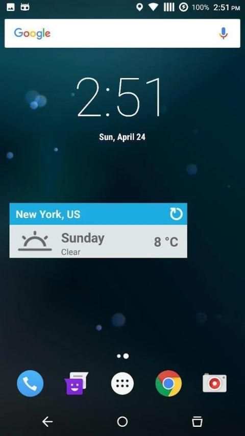 eWeather screenshot 1