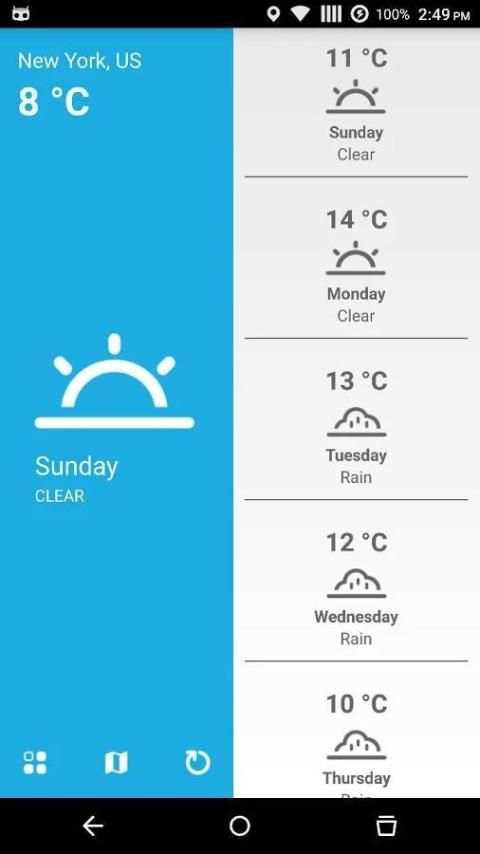 eWeather screenshot 4