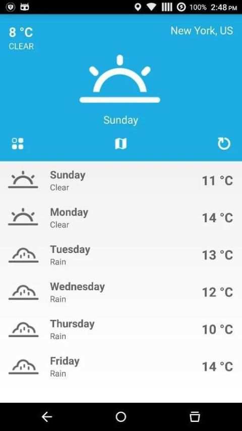 eWeather скриншот 6