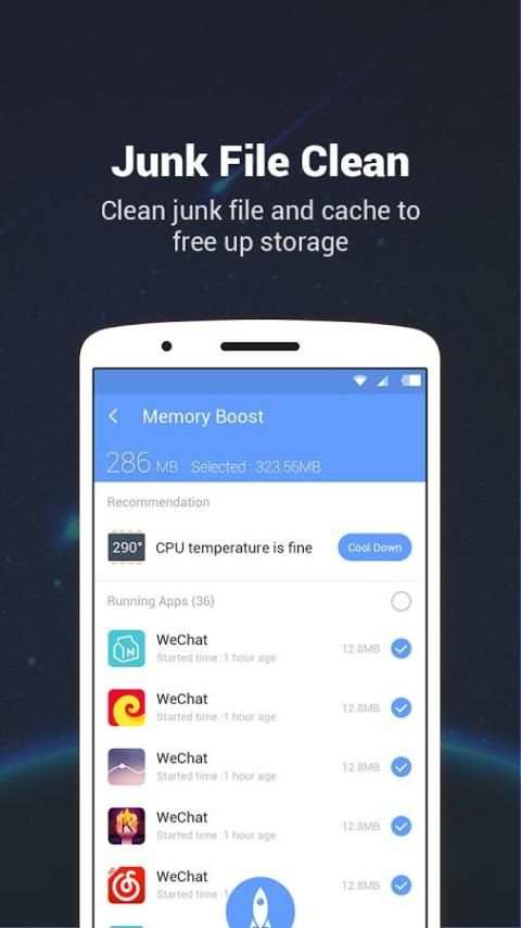Blade Clean - boost, clean & app lock screenshot 4