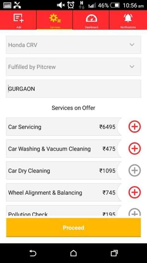 Pitcrew Car Service & Tracking स्क्रीनशॉट 3