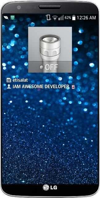 Perfect Blue LG Home Theme 5 تصوير الشاشة