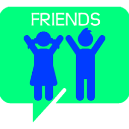 Kids Chatting: Friends App आइकन