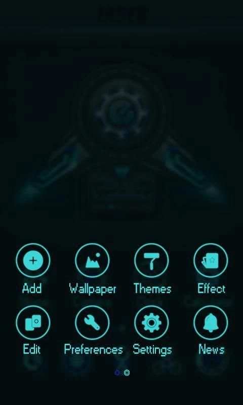 Laser GO Launcher Theme screenshot 2