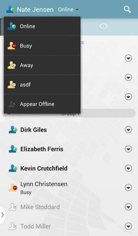 Novell Messenger स्क्रीनशॉट 5