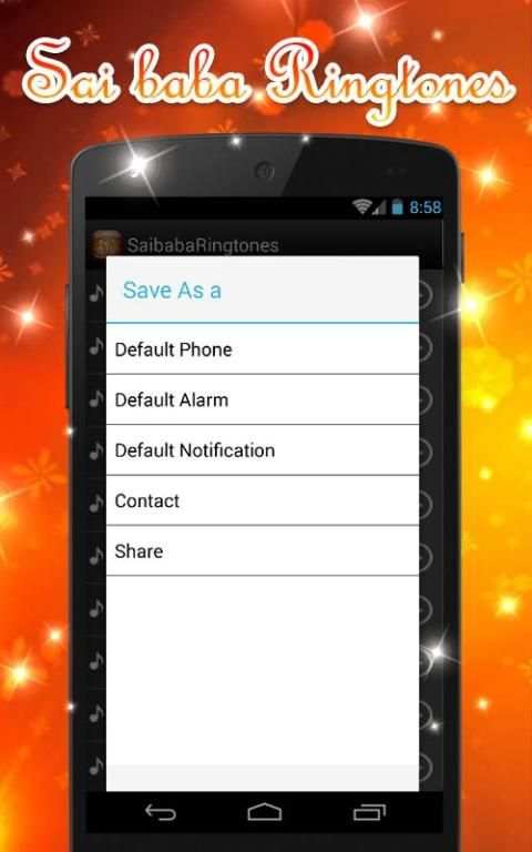 Sai baba ringtone screenshot 1