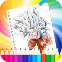 Coloring Dragon Ball Pages