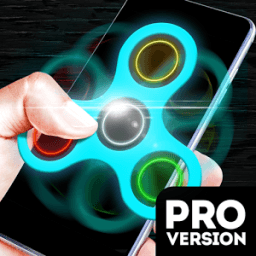 Fidget spinner neon glow pro icon