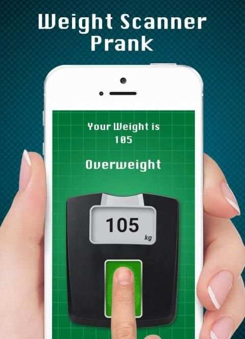 Weight Finger Scanner Prank скриншот 3