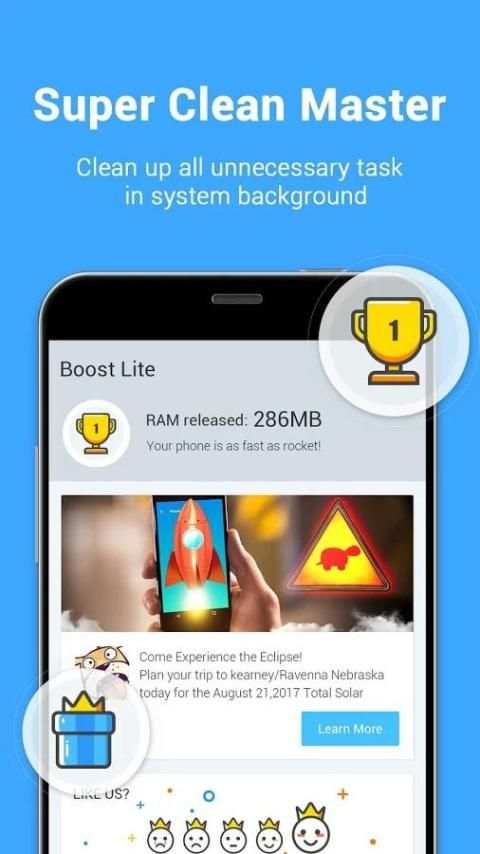 Boost Lite - RAM Booster स्क्रीनशॉट 4