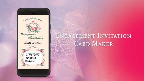 Engagement Invitation Card Maker 8 تصوير الشاشة