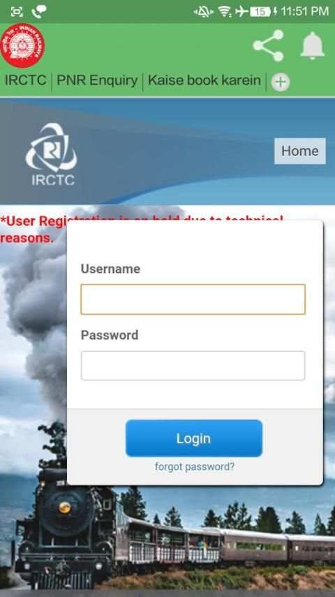 IRCTC Rail Contact скриншот 2