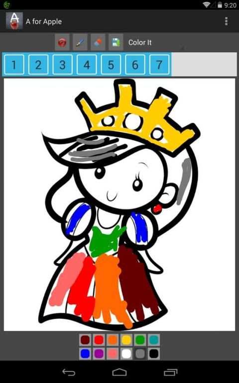 Kids Learning: A for Apple скриншот 1