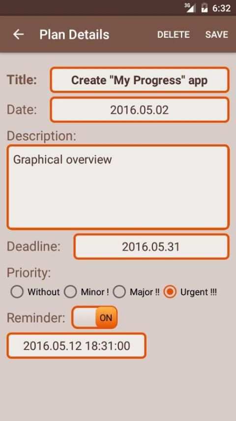 My Plans screenshot 2