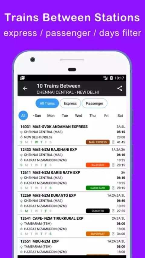 Official Indian Railway PNR Status screenshot 2