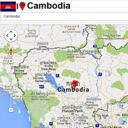 Cambodia map