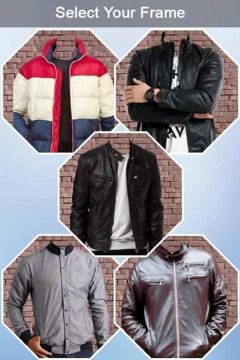 Men Jacket Photo Suit 6 تصوير الشاشة