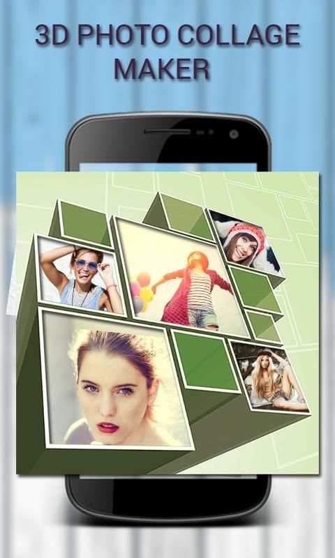 3d Photo Collage Maker Frames 1 تصوير الشاشة