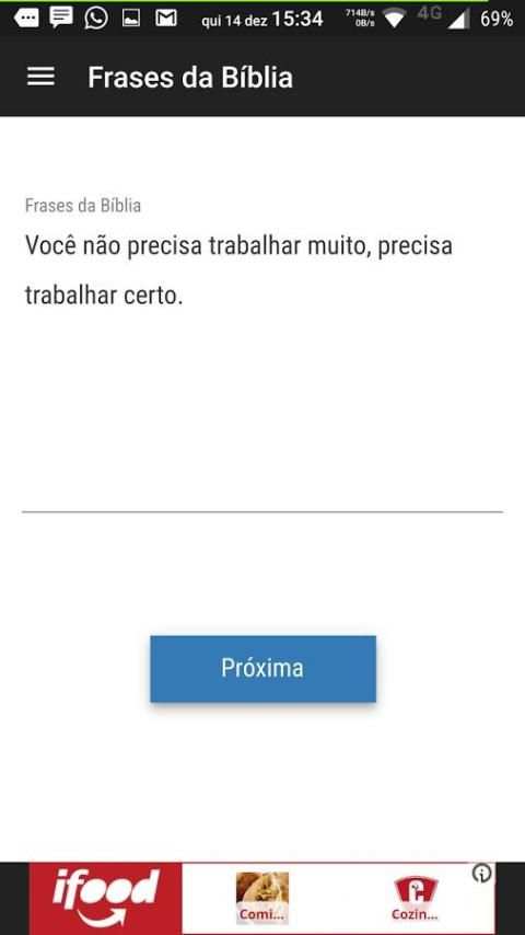 Frases da Bíblia para Facebook * screenshot 3