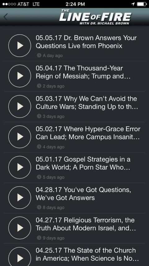 The Line of Fire Radio Show скриншот 2