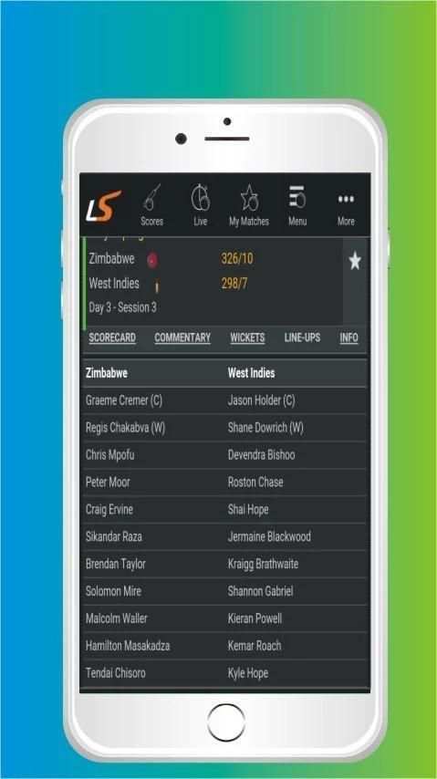 Mobile Cricket Cricbuzz - Live matches, score скриншот 4