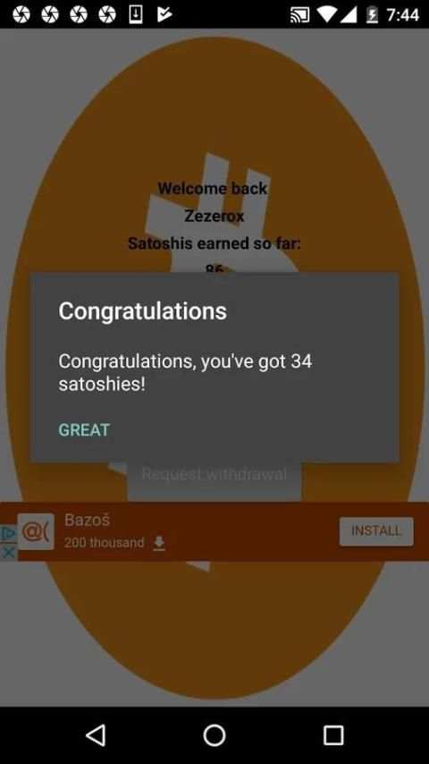 Earn Bitcoins स्क्रीनशॉट 1