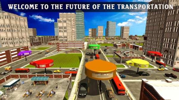 Gyroscopic Bus Driving Public Transport Service screenshot 2