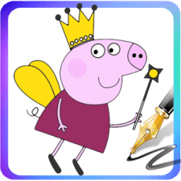 ikon How To Draw Peppa PIg (Peppa pig Game)