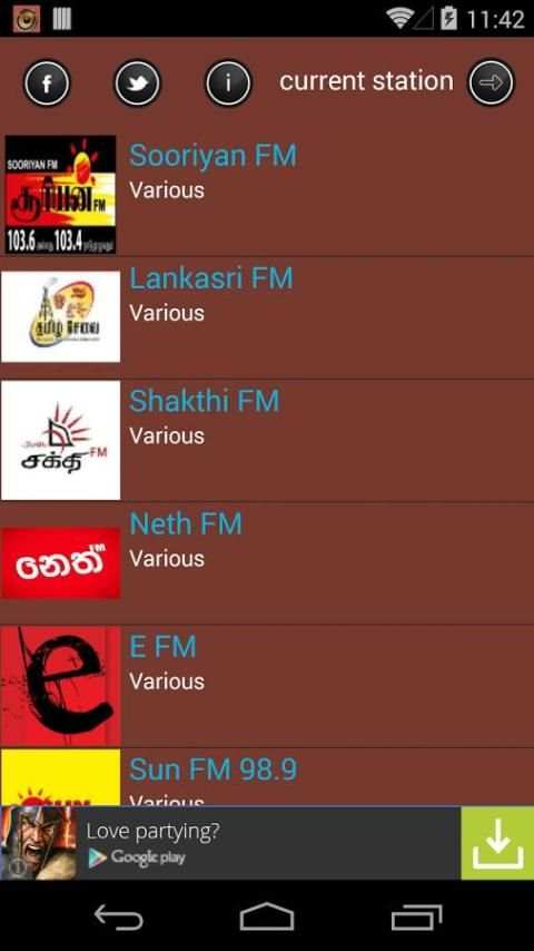 Srilanka Radio 9 تصوير الشاشة