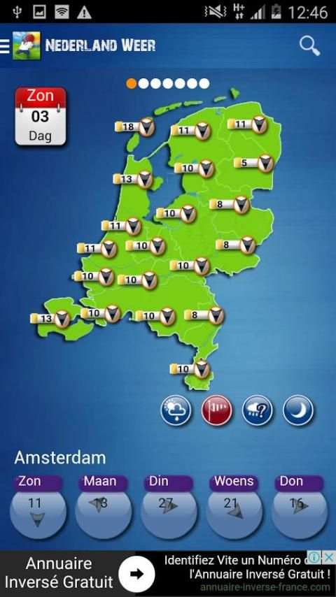 Nederland weer (Netherlands) скриншот 1