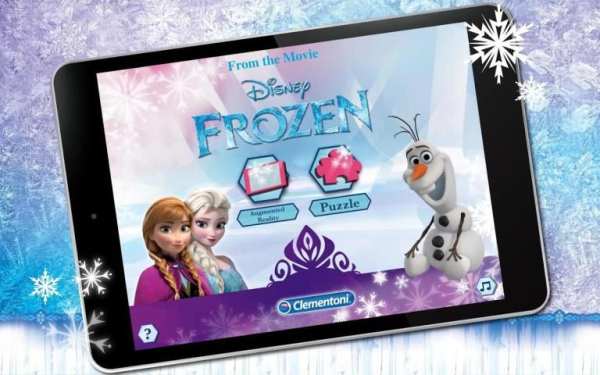 Puzzle App Frozen скриншот 1
