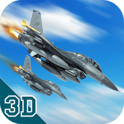 F16 Jet Fighter Flight Sim 3D иконка