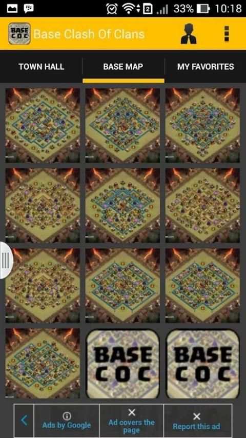 Base Clash Of Clans скриншот 2