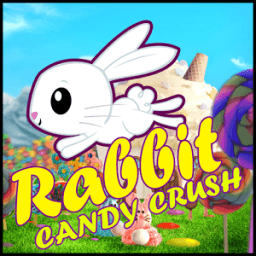 Rabbit Candy Crush أيقونة