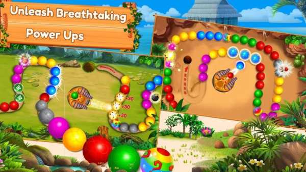 Jungle Marble Blast screenshot 2