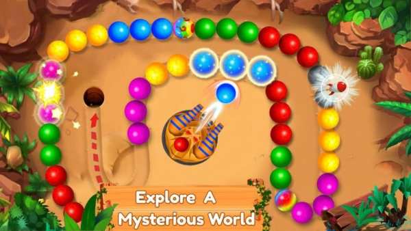 Jungle Marble Blast screenshot 4
